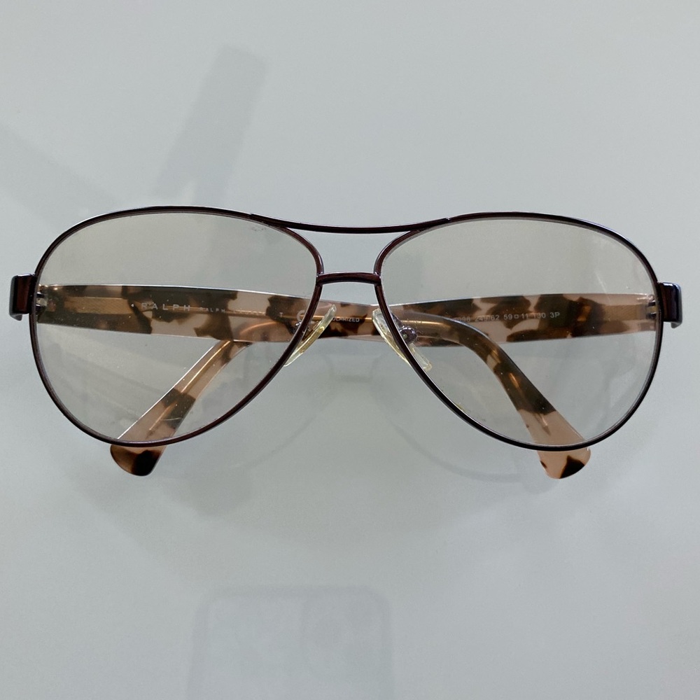 Ralph Lauren Aviator Style Prescription Transition Eyeglasses - Picture 2 of 4